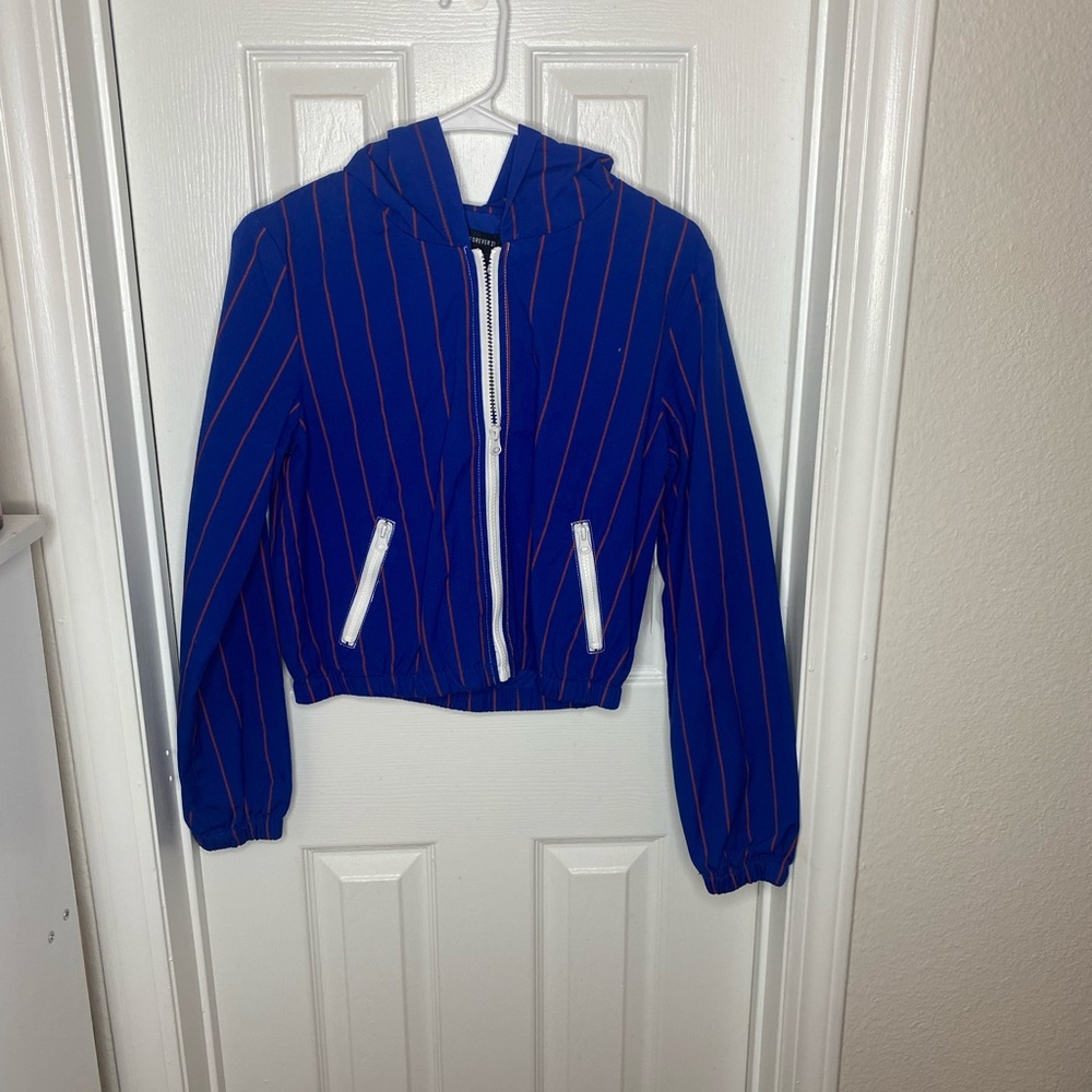 Royal blue jacket